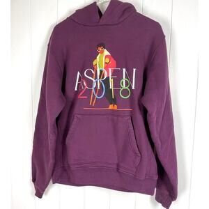 Madhappy NWT 5th Anniversary‎ Aspen Fleece Marron Graphic Size XS